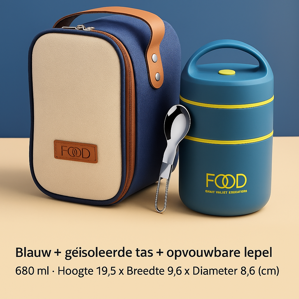 HeatLock – Praktische Thermo Lunchbox