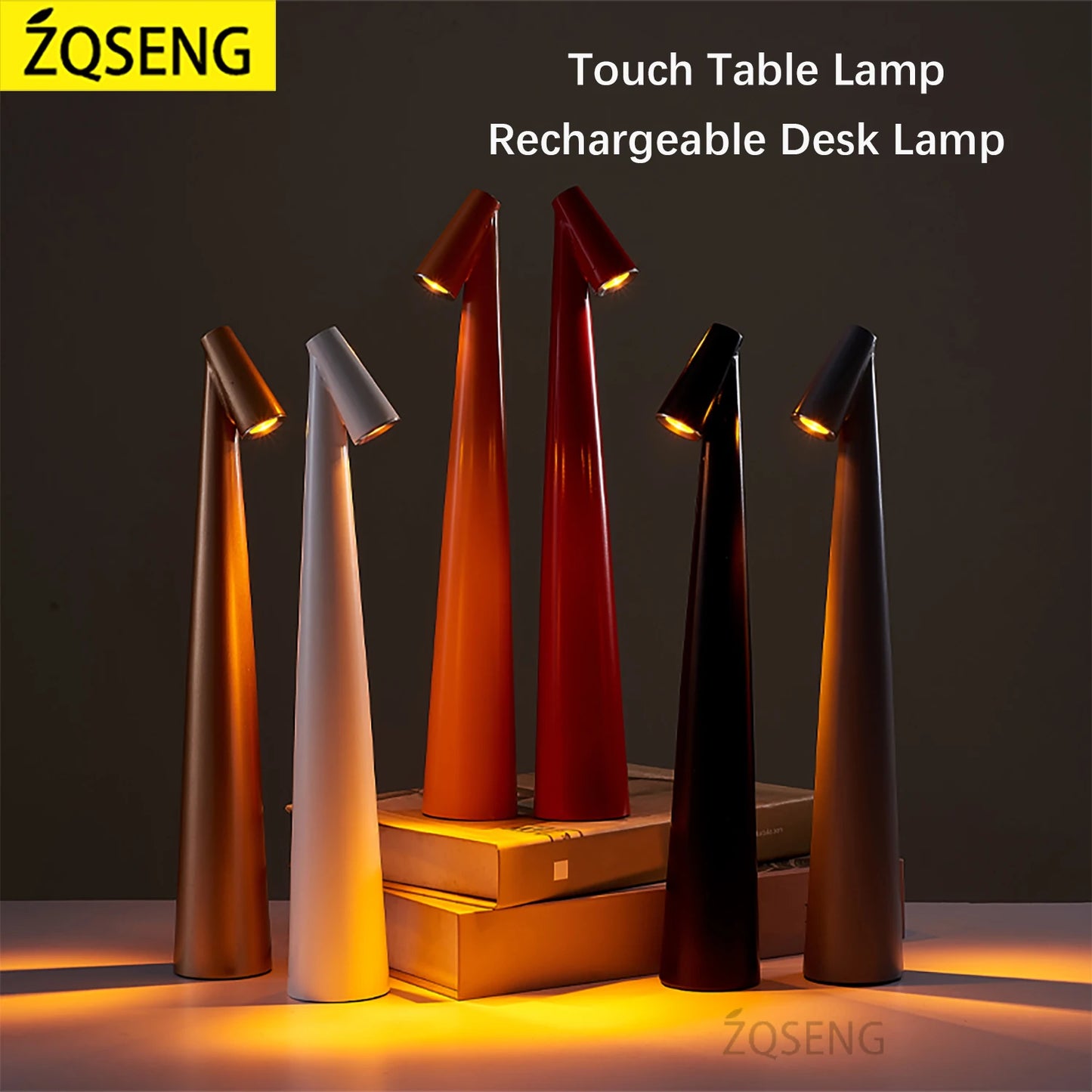Sleek Shine - Moderne Draadloze Sfeerlamp