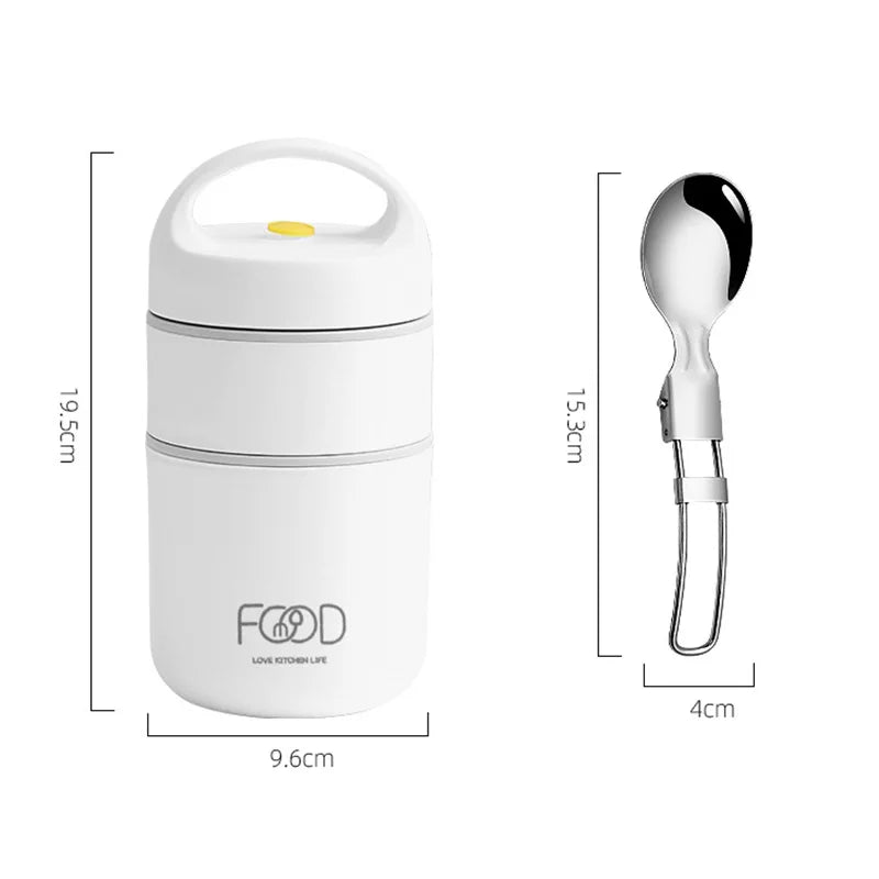 HeatLock – Praktische Thermo Lunchbox