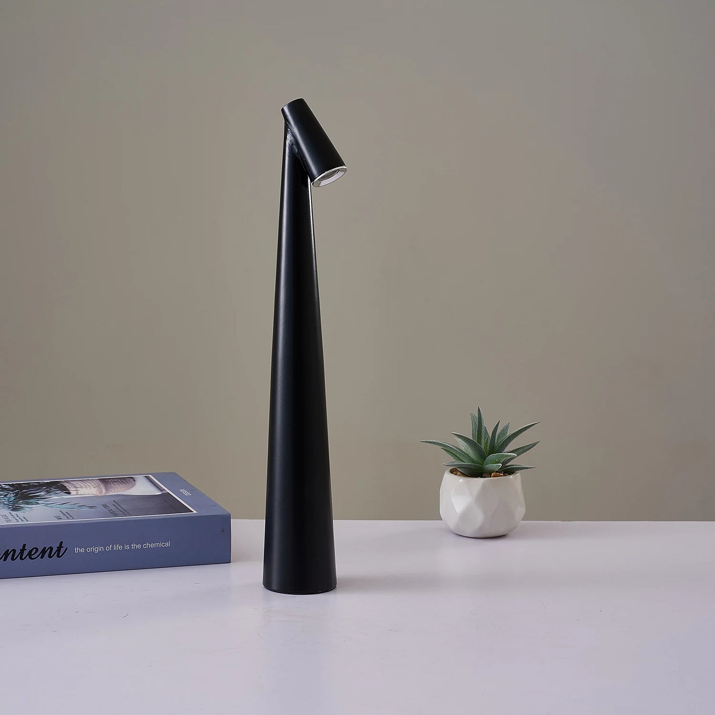 Sleek Shine - Moderne Draadloze Sfeerlamp