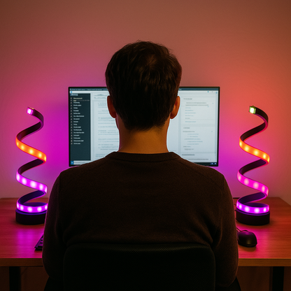Spiralux – Elegante designlamp met vloeiend spiraaleffect