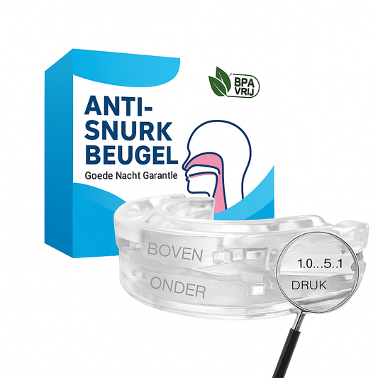 SnoreFree –  Verstelbare Anti-Snurkbeugel