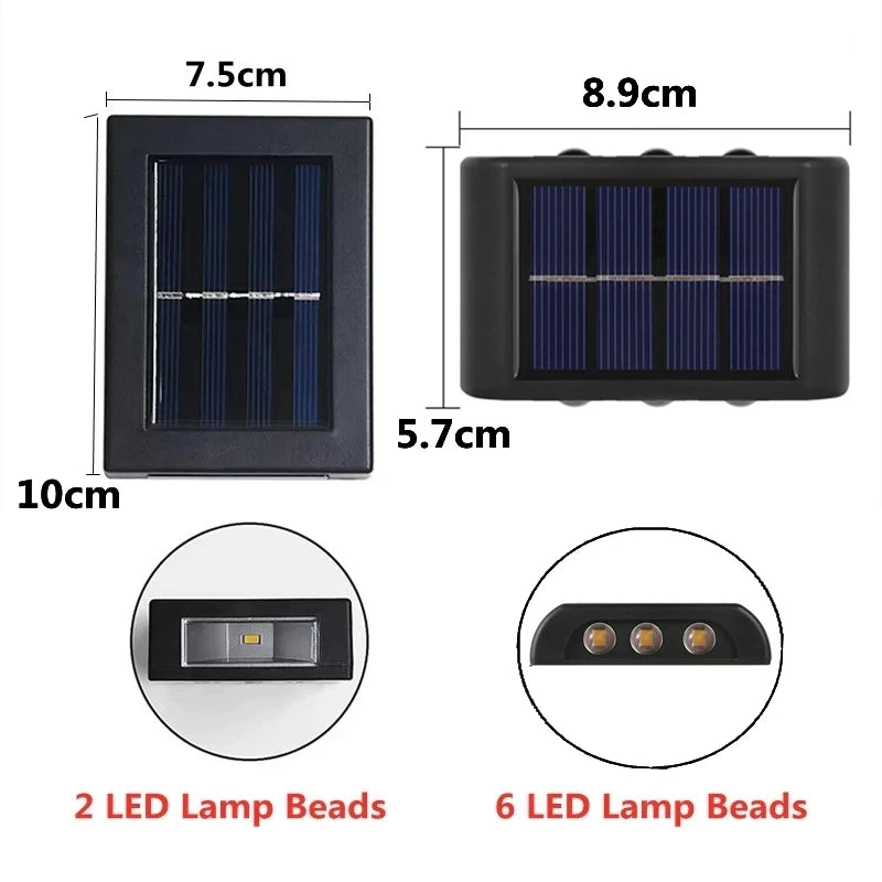 Auralux Duo Solar Dubbele Wandlamp
