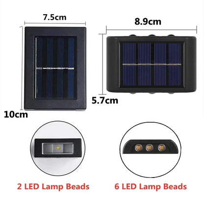 Auralux Duo Solar Dubbele Wandlamp