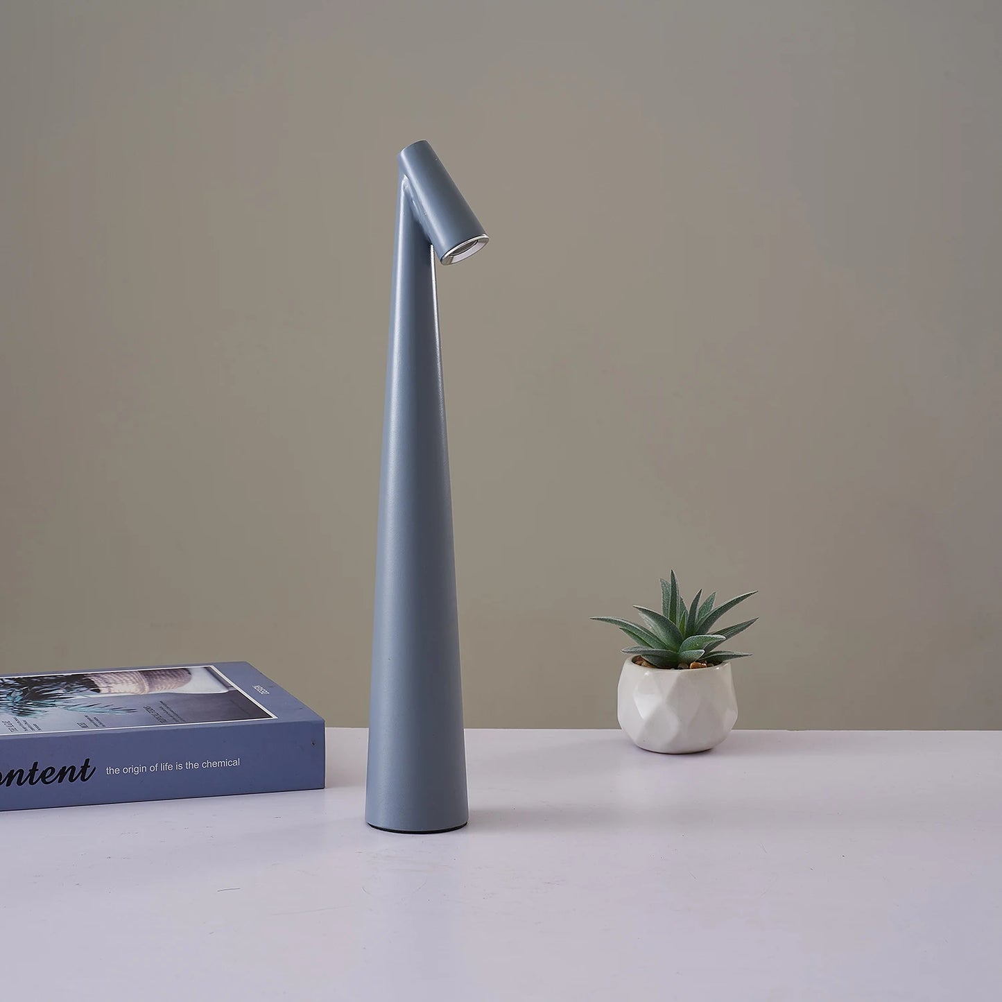 Sleek Shine - Moderne Draadloze Sfeerlamp